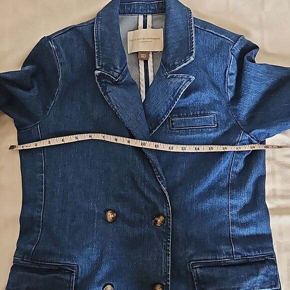 Pilcro Blue Blazer Tailored Fit - Picture 9 of 16